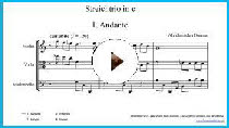 Streichtrio in d - Komposition von Abraham den Dunnen
